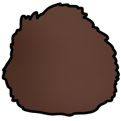 a fluffy brown tribble.